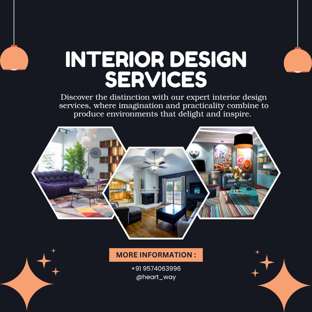 Black Cream Minimalist Interior Design Services Instagram Post