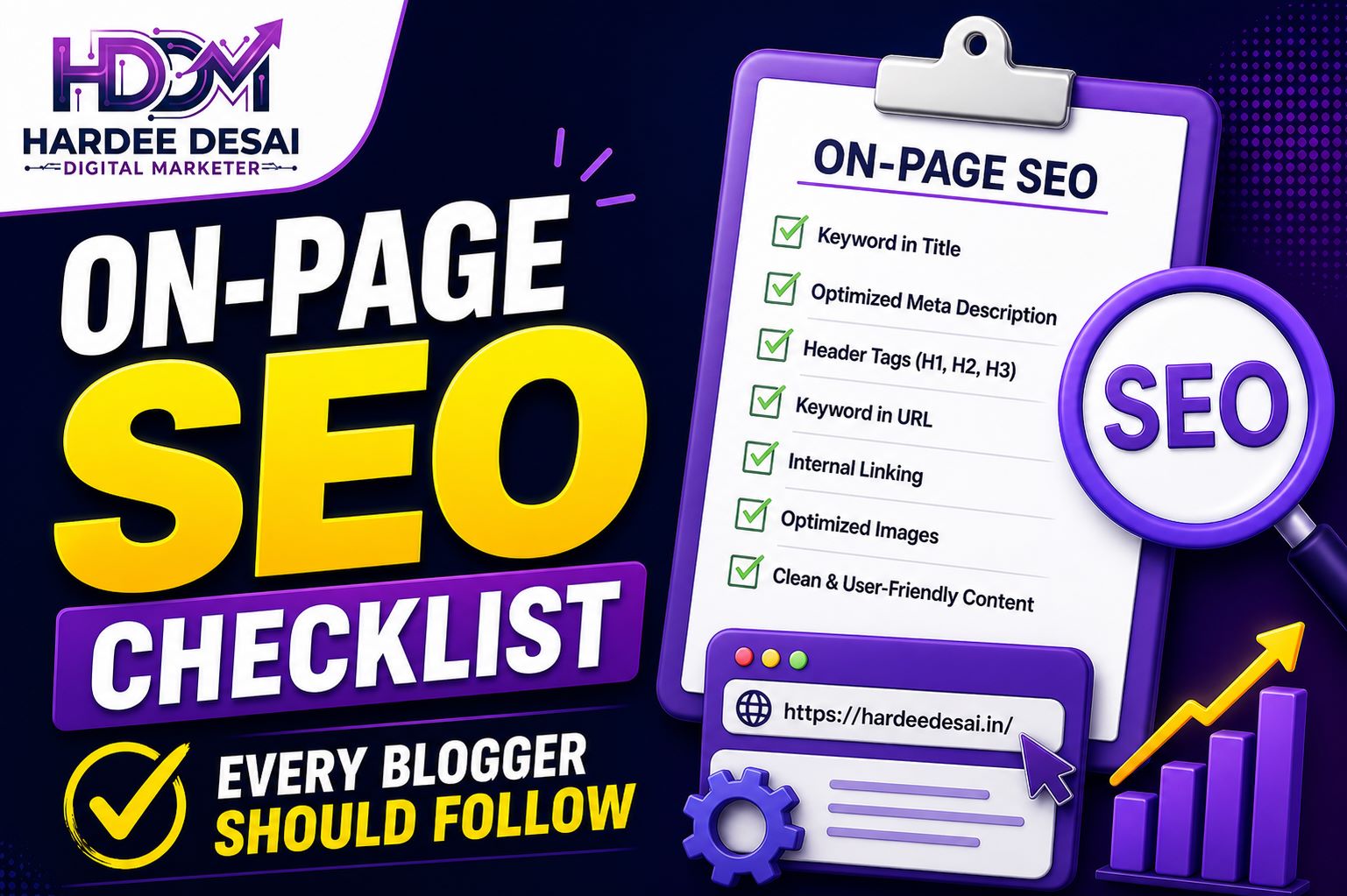 On-Page SEO Checklist Every Blogger Should Follow